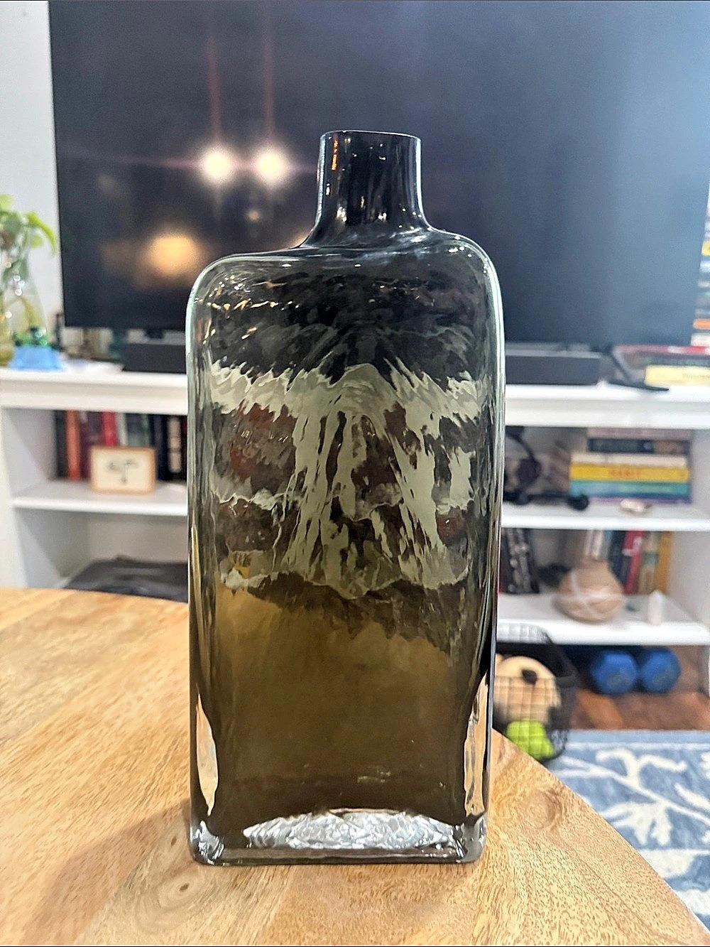 ELK Home Selten Vase Glass Vase in Black & Green